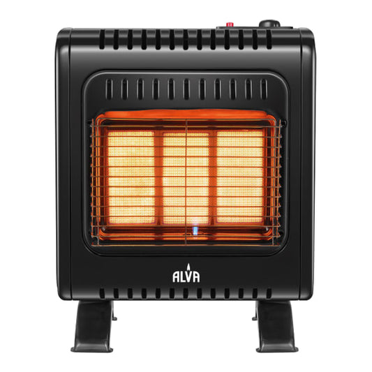 Alva 3 Panel Infrared Radiant Indoor Gas Mini Heater, GH303