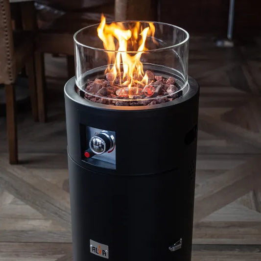 Alva Gas Fire Pit with Lava Stones